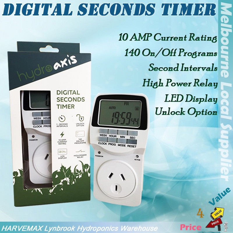 second digital timer